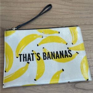 Kate Spade That’s Bananas Medium Bella Pouch